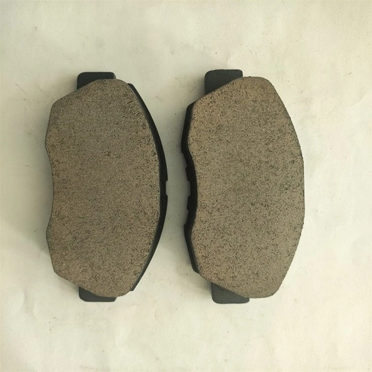 2 non-metallic brake pads