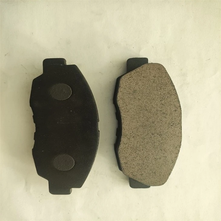 3 non-metallic disc brake pads